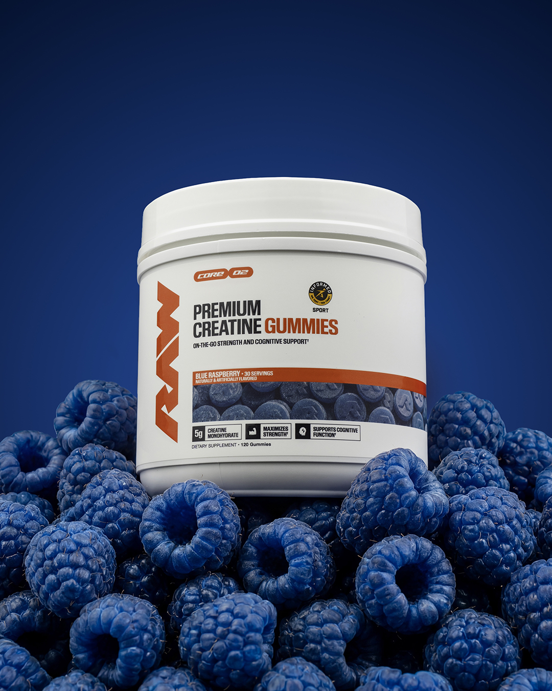 Blue Raspberry Creatine Gummy 2